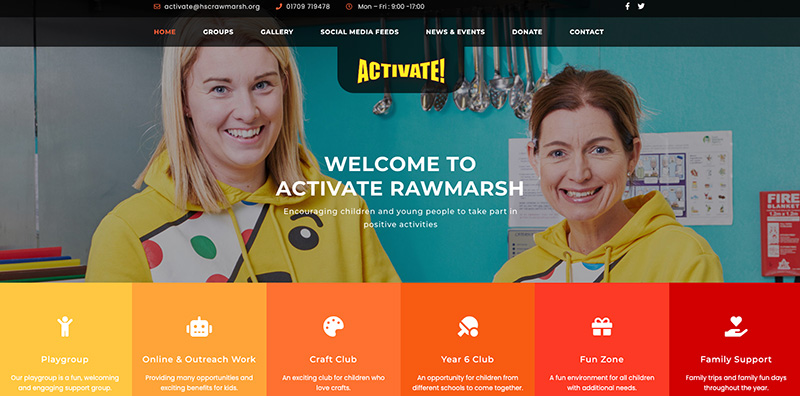 Activate Rawmarsh New Website